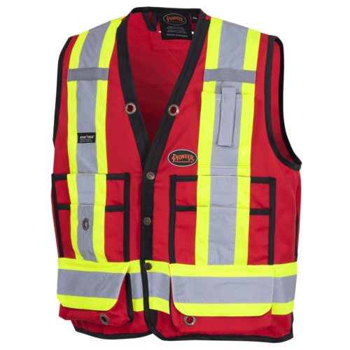 PROTECTOR HI VIZ RED FIRE - TRAFFIC SAFETY & BALLISTIC VEST – Chief Miller  Apparel